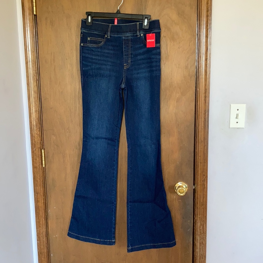 Spandex flare jean M
